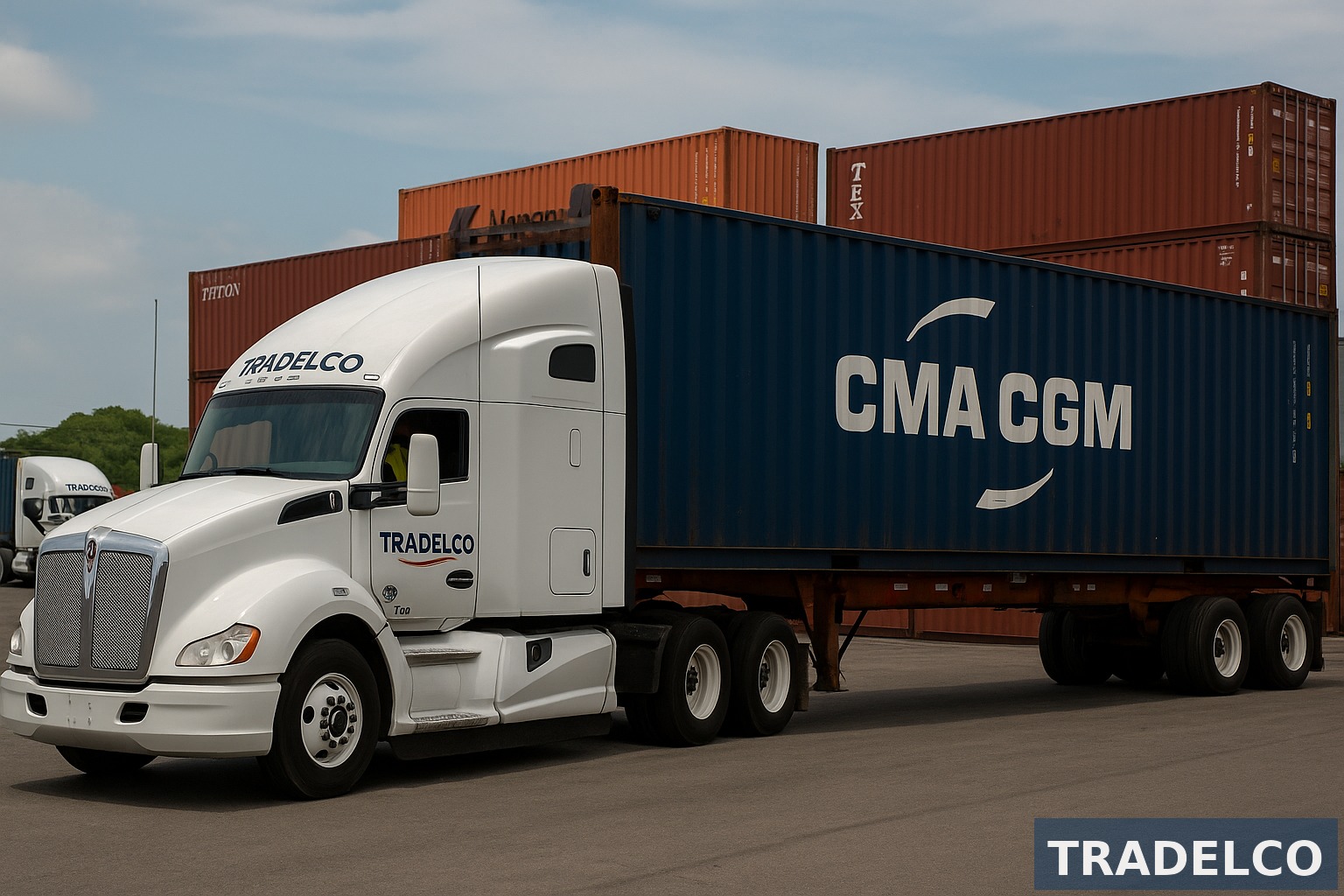 Operador con chaleco revisando documentos